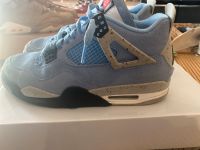 Nike Jordan 4 Retro hellblau Hessen - Heuchelheim Vorschau