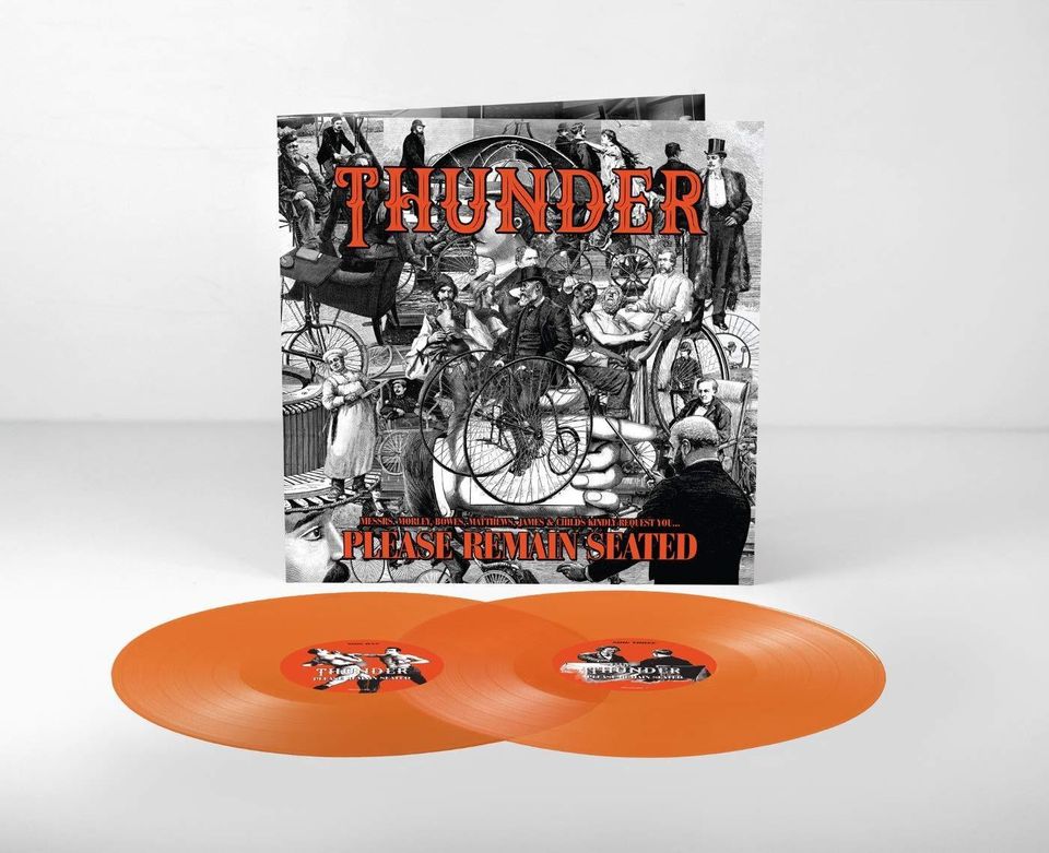 THUNDER - Please Remain Seated - limited 2-LP Orange Vinyl - NEU in Vöhringen