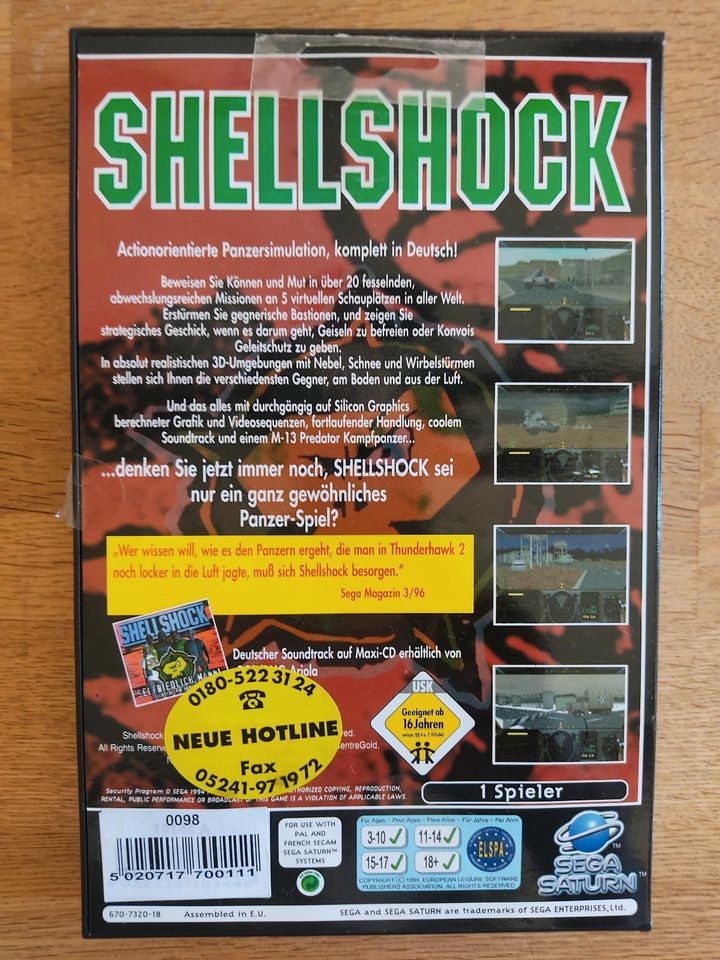 Sega Saturn - Shellshock in Oschatz