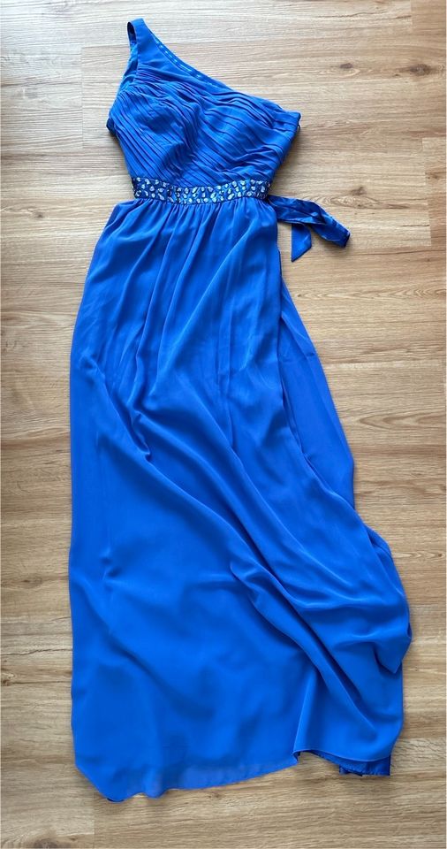 Marie Lund langes Abendkleid blau mit Steinen & Schleife Gr: 38 in  Niedersachsen - Göttingen | eBay Kleinanzeigen ist jetzt Kleinanzeigen