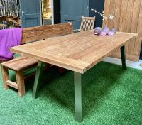 Gartentisch Teak Holz Tisch Garten Teakholz & Edelstahl 220 CM Nordrhein-Westfalen - Wermelskirchen Vorschau