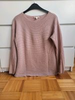 Esprit Pullover, rosé, Rippstruktur quer, Rundhalsausschnitt, S Düsseldorf - Pempelfort Vorschau