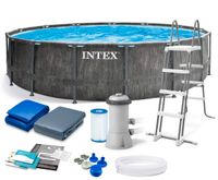 Pool Intex Greywood Prism Frame 549x122 mit sehr viel Zubehör Bayern - Niederrieden Vorschau