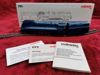 Märklin H0 Art 3439 Dampflok BR 03.10 Stromlinie blau Delta OVP Hessen - Waldkappel Vorschau