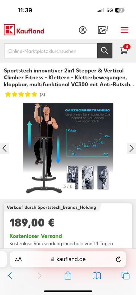 Stepper + Vertical Climber in Stuttgart