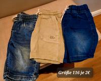 3 kurze Hosen Größe 116 Nordrhein-Westfalen - Ennigerloh Vorschau
