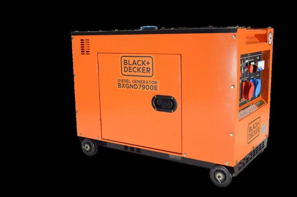 Notstromaggregat 7,9 kva Diesel B&D BXGND7900E in Simbach
