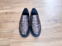 Loafer in Metallic-Leder Nordrhein-Westfalen - Warendorf Vorschau