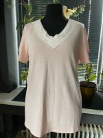 Tunika Shirt lang Rosé gestreift Gr. 48/50 Niedersachsen - Uelzen Vorschau