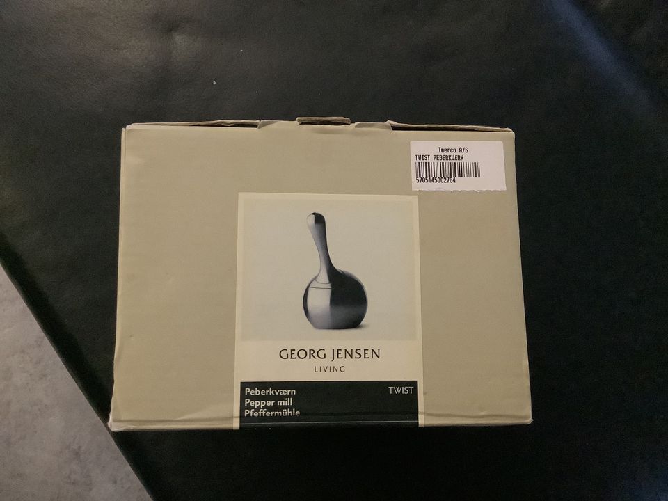 Georg Jensen Pfeffermühle Twist in OVP rar! in Neuberend