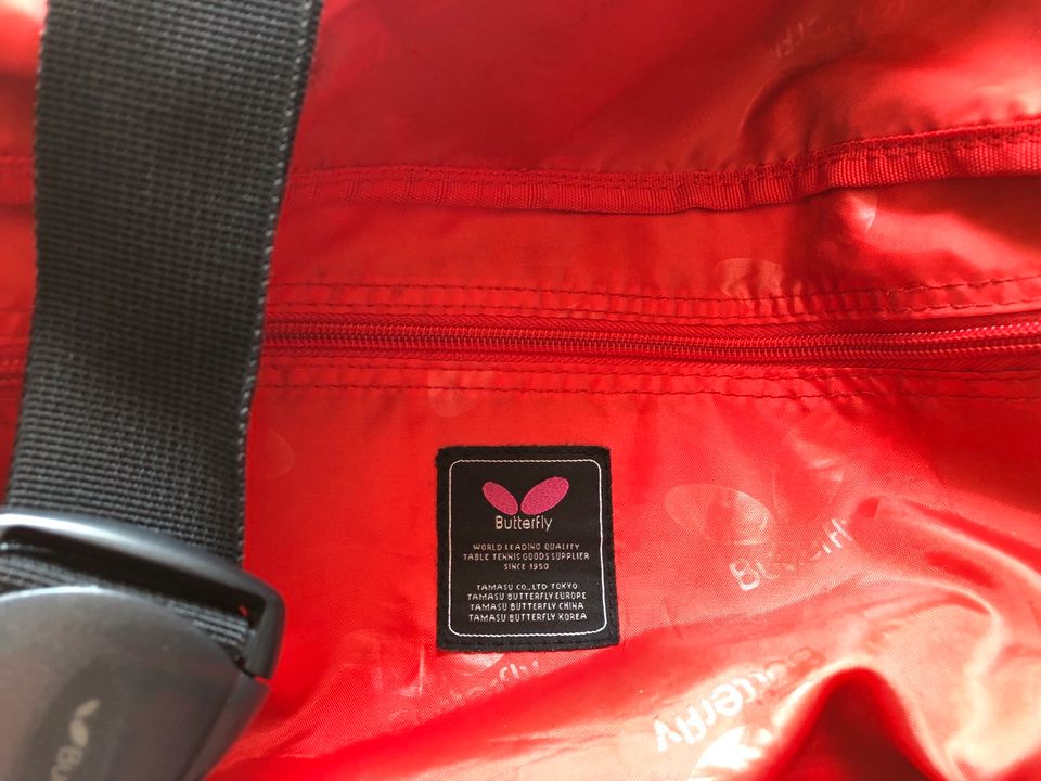 Butterfly Tischtennis Tasche in Tollwitz