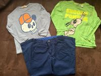 Paket, Hose, LA-Shirts, Gr. 110/116, H&M, Snoopy Thüringen - Camburg Vorschau