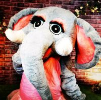 Elefant Maskottchen Kostüm Geburtstag Kita Fasching tütü rosa Berlin - Steglitz Vorschau