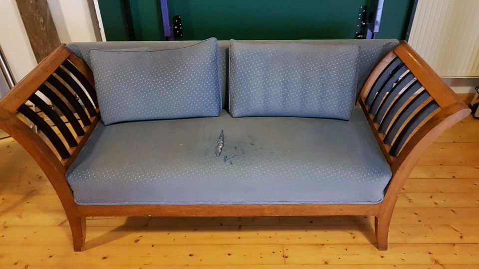 Biedermeier Sofa Bank in Collmen