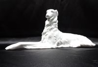 Porzellan Figur von Herend Weißporzellan Windhund - Barsoi - Hund Beuel - Pützchen/Bechlinghoven Vorschau
