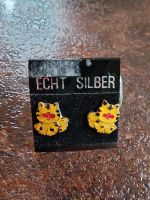 Ohrstecker Katze Garfield Niedersachsen - Delmenhorst Vorschau