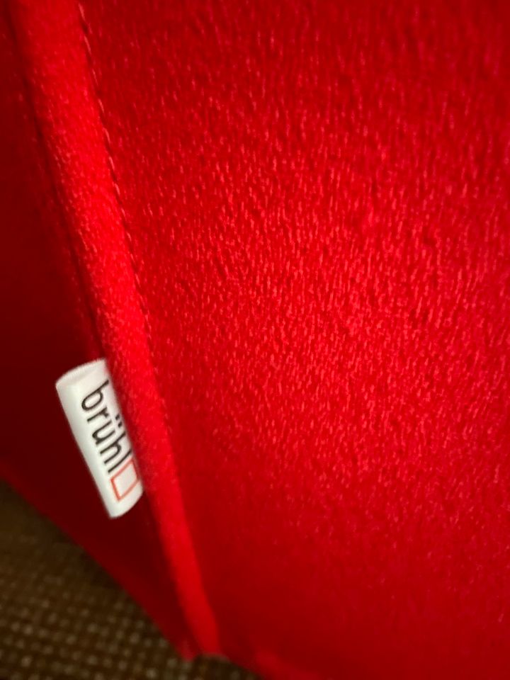 Brühl Sofa - Double Chair Big Arm, L 164cm, Stoffbezug: rot in Großenlüder