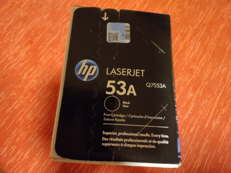 HP 53A   Q7553A Print Cartridge Black HP Laserjet in Deckenpfronn
