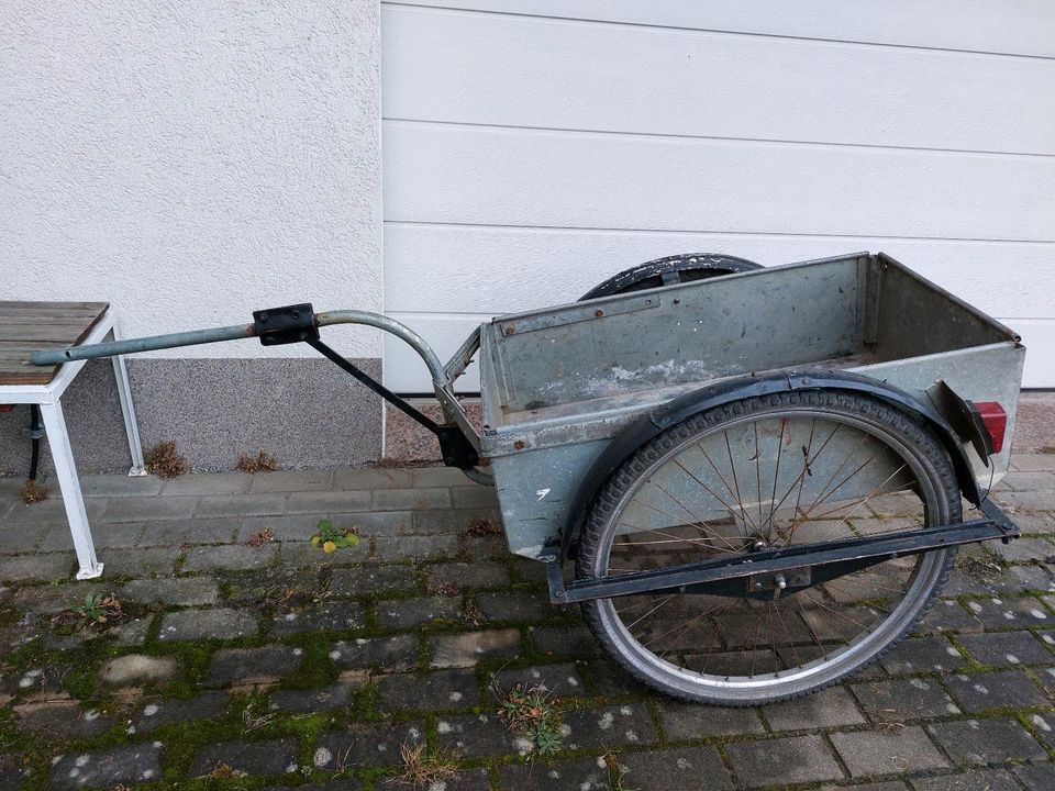 Fahrrad Moped Anhänger, Handwagen, DDR Verzinkt stabil MKH Forst in Lohsa