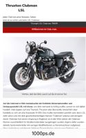 Triumph Thruxton T860R LSL-Clubman Projektbike Düsseldorf - Friedrichstadt Vorschau