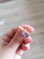 14 Karat vintage amethyst Ring Baden-Württemberg - Waghäusel Vorschau