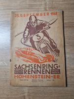 Altes Programmheft Sachsenring- Rennen von 1949 Sachsen - Limbach-Oberfrohna Vorschau