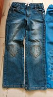 Jeanshose getragen Größe 116 Bonprix  3€ Baden-Württemberg - Oberstenfeld Vorschau