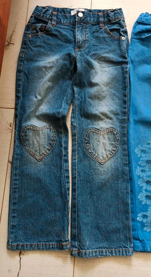 Jeanshose getragen Größe 116 Bonprix  3€ in Oberstenfeld