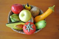 Deko Obst und Gemüse, Pappmache, made in Mexico Berlin - Steglitz Vorschau