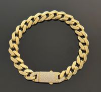 Cuban Link/Panzerarmband 585 Goldkette Königskette Plattenkette Berlin - Neukölln Vorschau