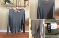 Ausgefallener leichter grüner Strickpullover Sachsen - Thum Vorschau