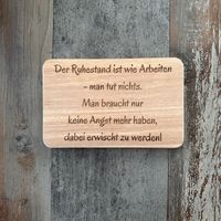 Geschenk für den Ruhestand, Rente, Abschiedsgeschenk Bayern - Schwarzenfeld Vorschau