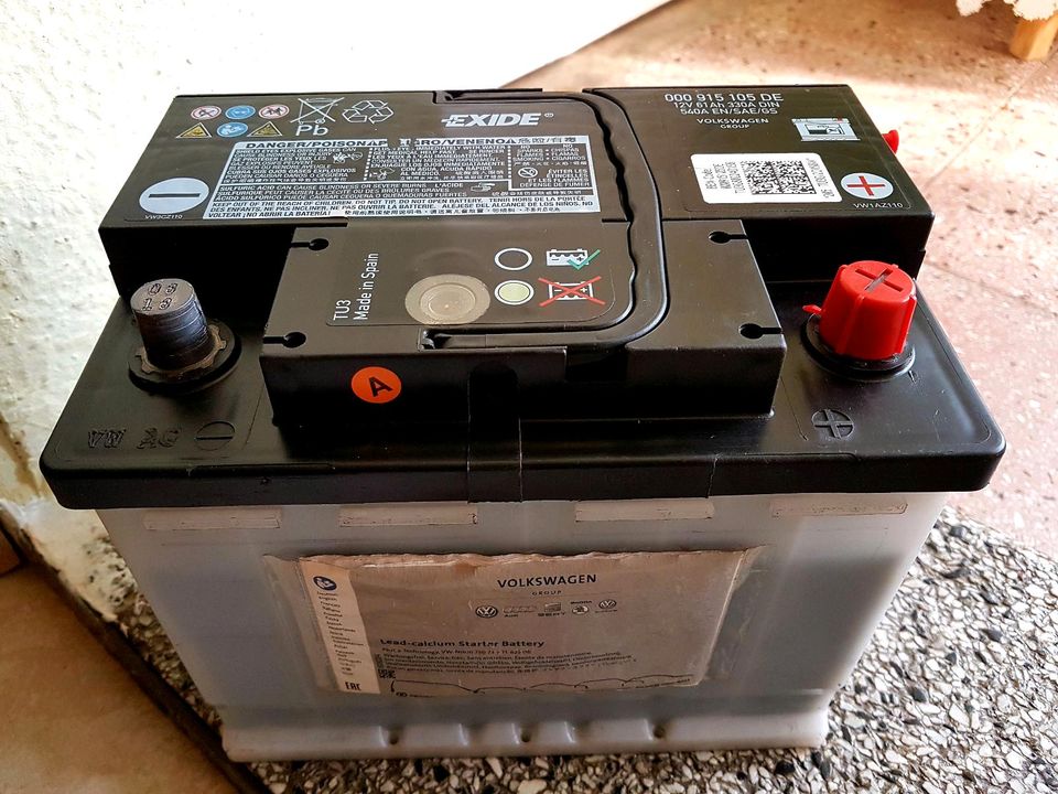 ✓ Autobatterie 12V 61Ah 330A ✓ in Thüringen - Weißendorf | Ersatz- &  Reparaturteile | eBay Kleinanzeigen ist jetzt Kleinanzeigen