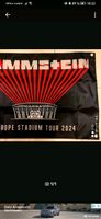 Banner Rammstein Tournee 2024 neu 90 x 60 cm Rheinland-Pfalz - Bad Bergzabern Vorschau