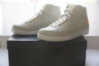 Nike Air Jordan II 2 Retro Quai 54 bone gold 42 UK 7,5 NEU RAR Berlin - Charlottenburg Vorschau