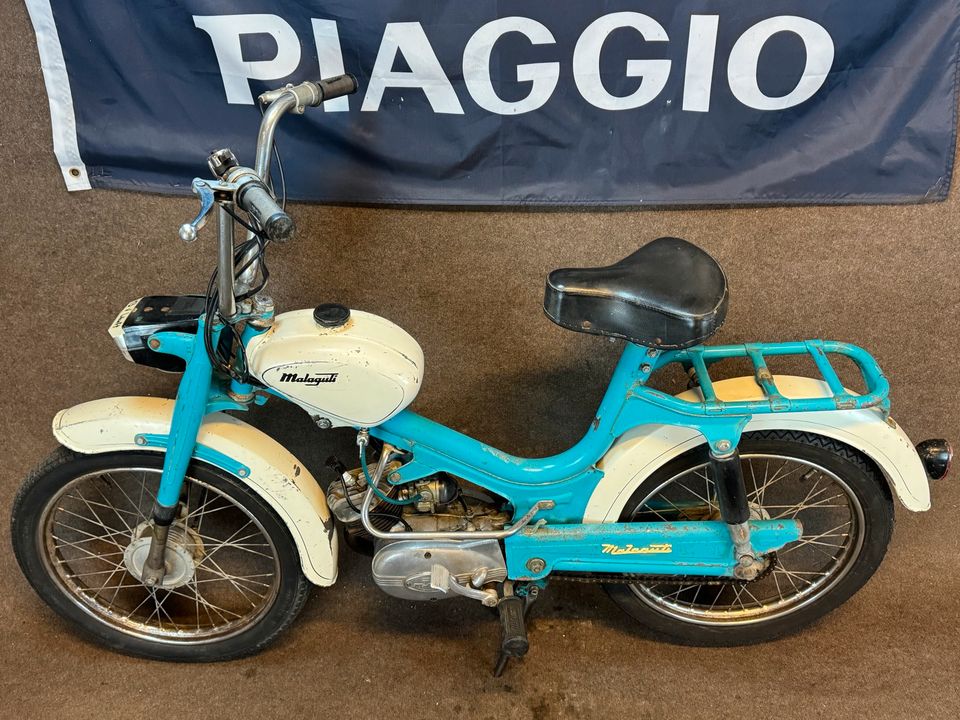 (13) Malaguti GAM 27 50kmh 3Gang Mokick Moped Vespa Piaggio Benelli Minarelli Mofa in Hemslingen