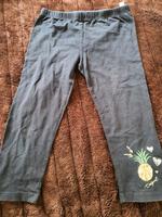 Caprihose Desigual schwarz mit Glitzer Ananas Größe L 134/152 Bayern - Hunderdorf Vorschau