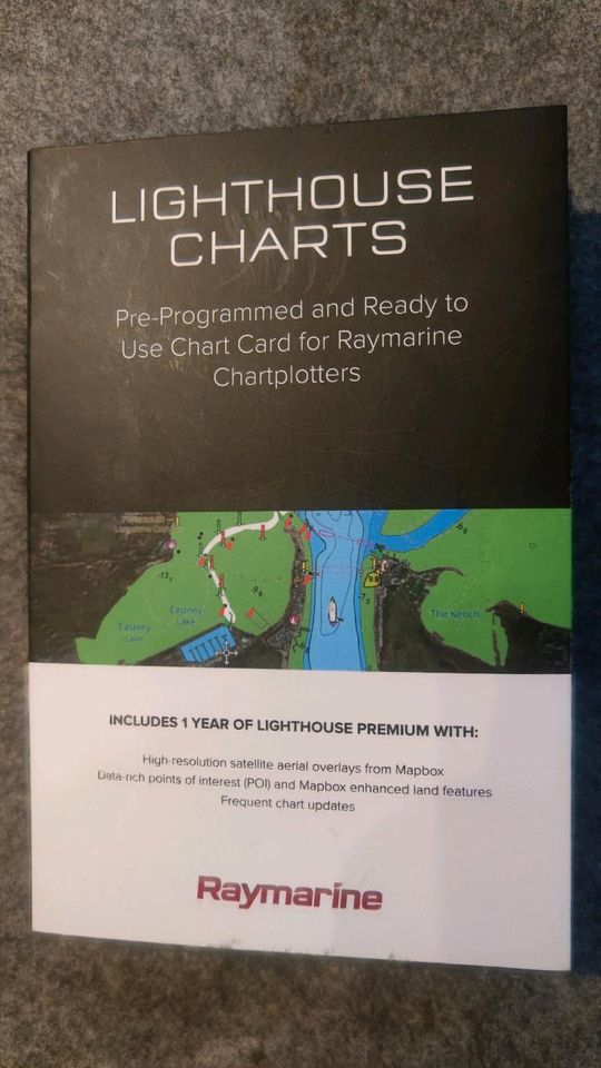 Raymarine Lighthouse Chart,  Nordeuropa; neu (2024) in OVP in Bremen