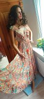 Seidenkleid M L XL Seide maxi boho Hippie ibiza bohemia paisley Baden-Württemberg - Mannheim Vorschau