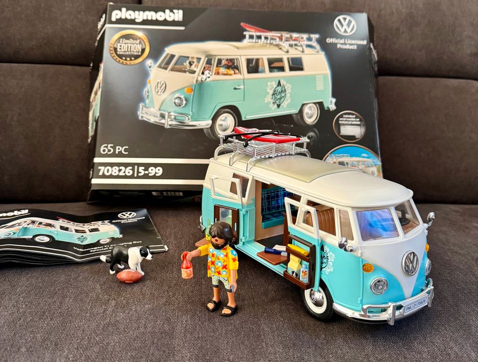 Playmobil Volkswagen T1 Camping Bus Special Edition in Neumünster