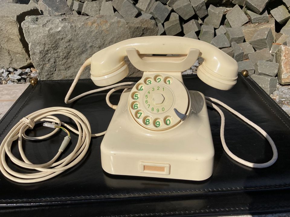 Telefon POST W48 elfenbeinfarben Vintage ORIGINAL TOP! 1960 in Sprockhövel