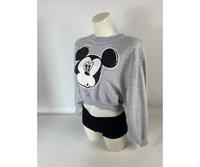 Langarm Mickey Mouse Pullover Gr. XS in Grau von Reserved Wandsbek - Hamburg Farmsen-Berne Vorschau