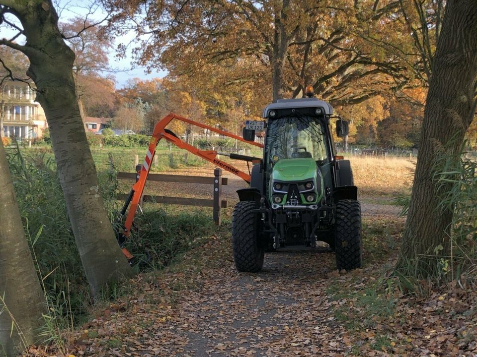 Böschungsmulcher, Graben mähen, Feldrandpflege, Auslegemulcher in Bad Zwischenahn