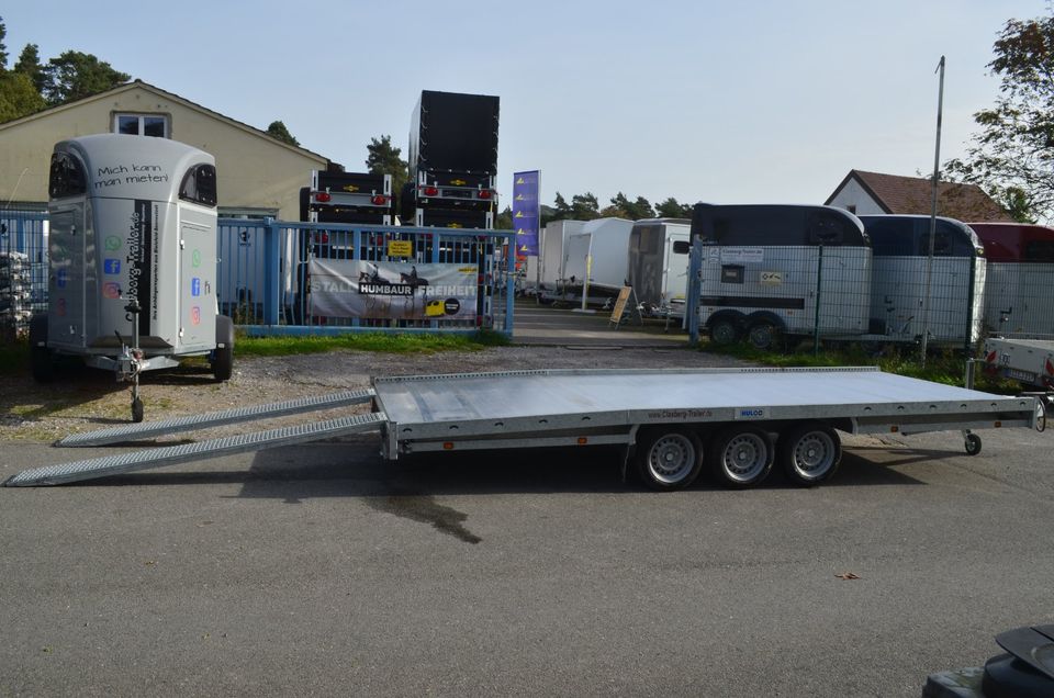 PKW Anhänger NEU 3500 Kg Autotransporter 5400x2070x45mm 3 Achsen in Bielefeld