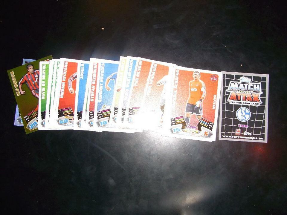 Match Attax Trading Card Game Saison 2012 2013 - Extraheftkarten in Bremen