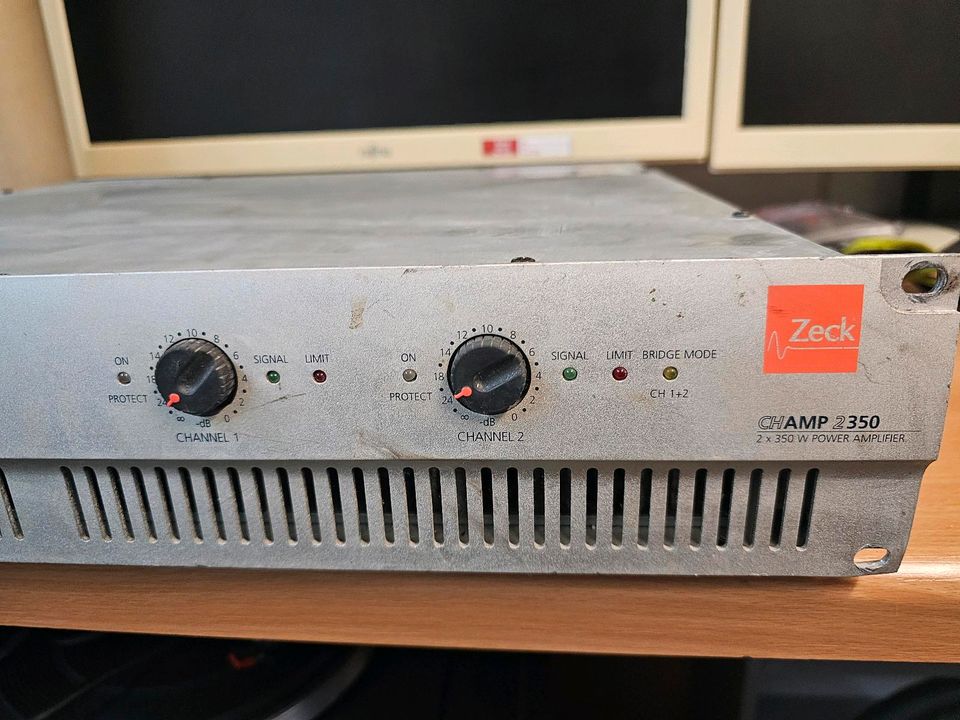 Zeck Champ 2350 Cinema Power Amplifier in Nürnberg (Mittelfr)