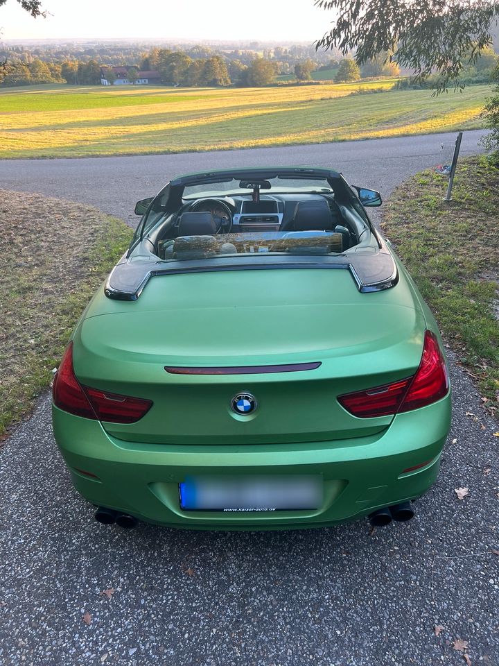 BMW 650i Cabrio F12 HUD SHZ KEYLESS Verkauf/Tausch in Regensburg
