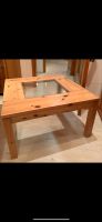 Holztisch mit Glasplatte Hessen - Vellmar Vorschau