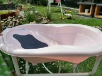 Rotho Baby Badewanne mit Ständer rosa pearl rose Hessen - Staufenberg Vorschau