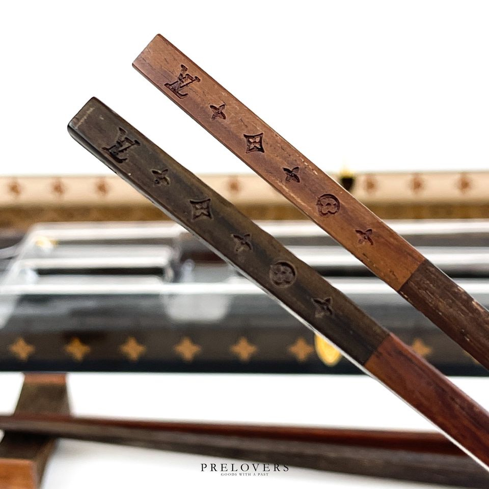 LOUIS VUITTON Rosewood Monogram Chopsticks with Case 266256